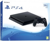 Sony PlayStation 4 Slim (500 GB) (Черная) 